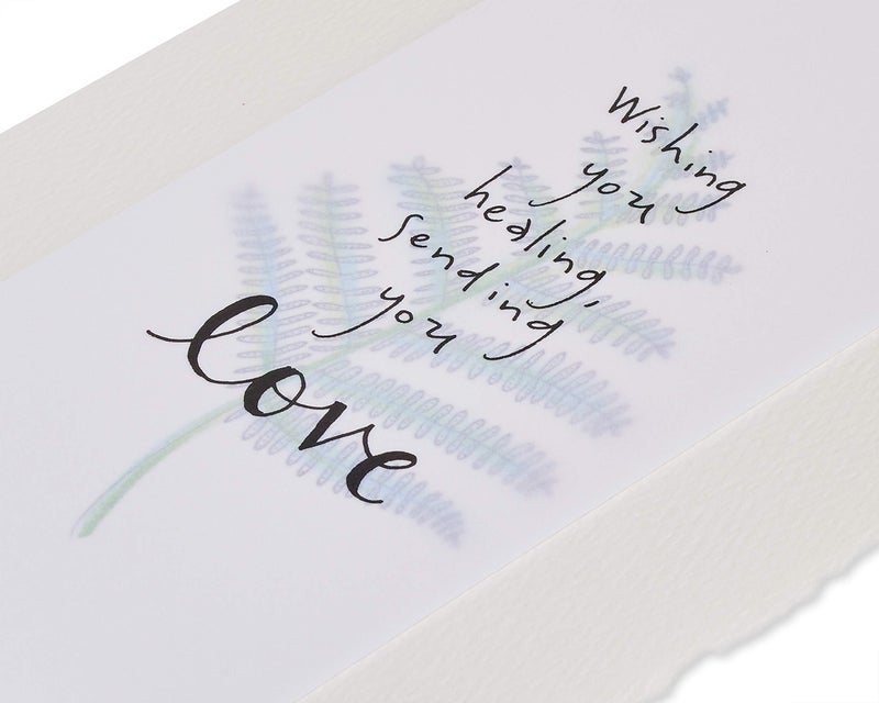 Papyrus Blank Sympathy Card (Wishing You Healing) - Image 5